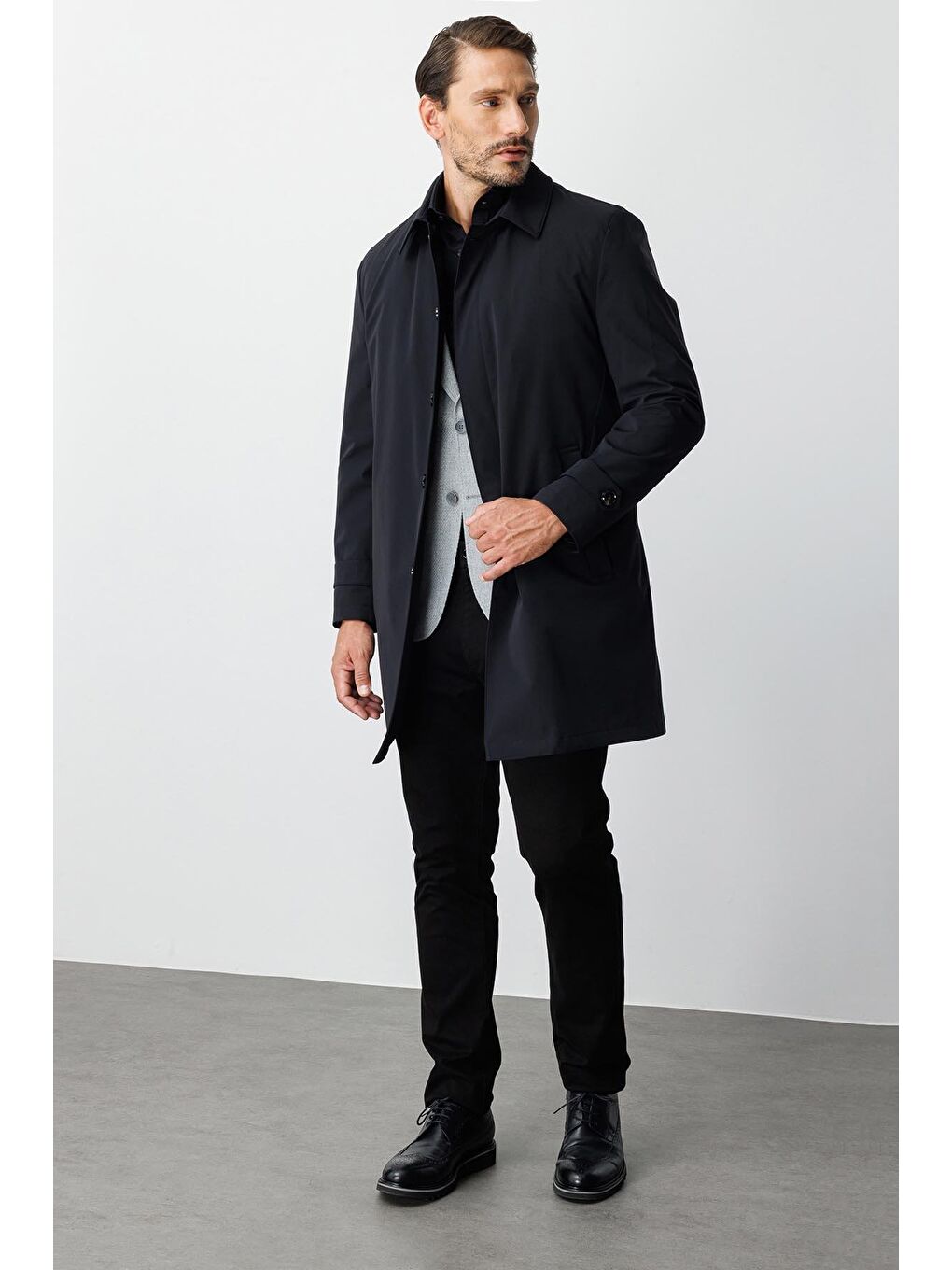 Siyah Erkek Sİyah Standart Std Mont-6