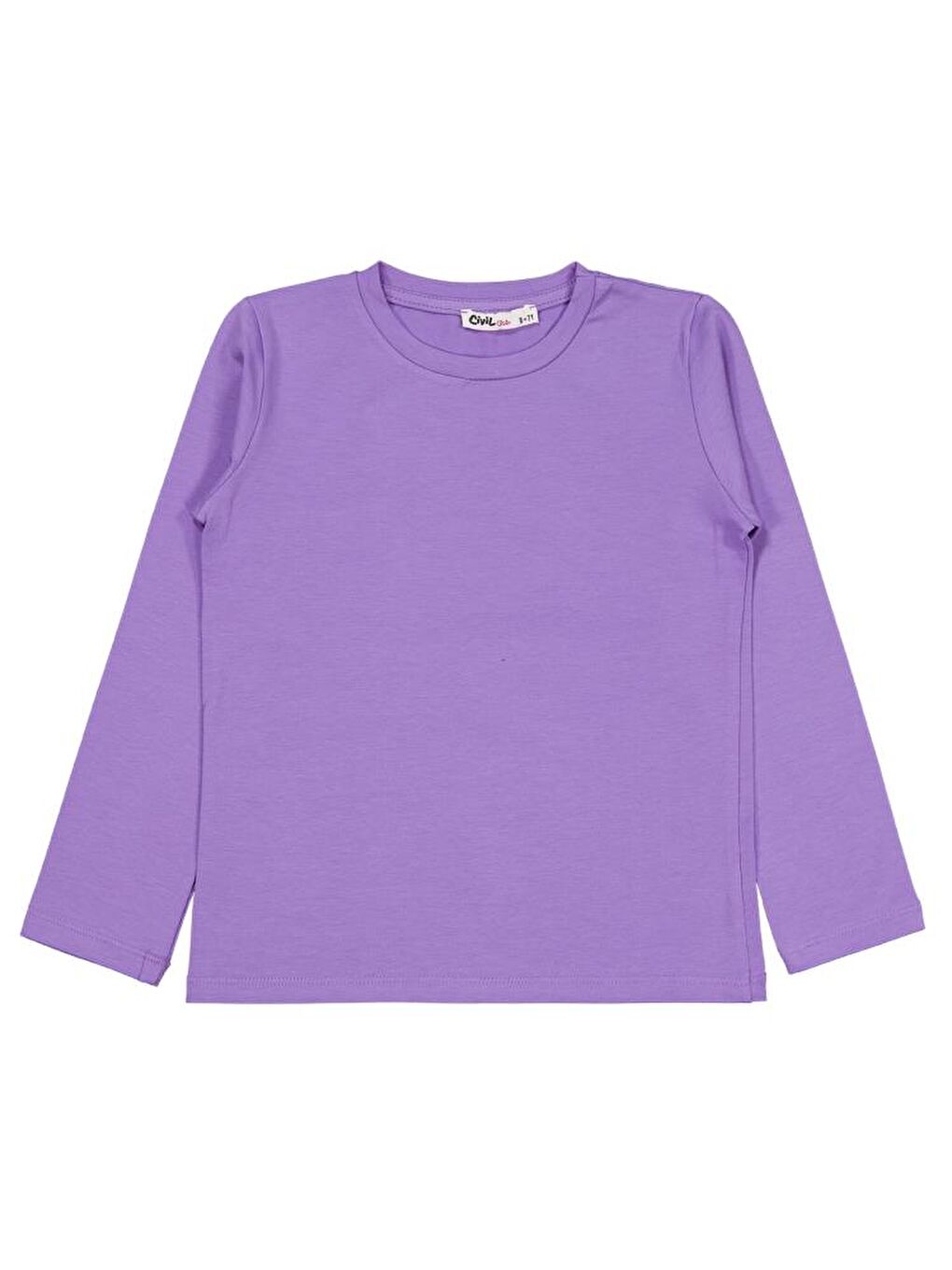 Mor Girls Basic 6-9 Yaş Sweatshirt