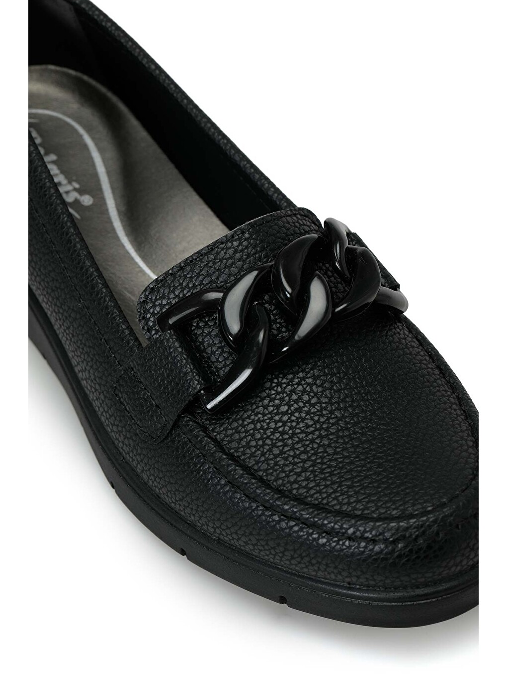 166552.z Siyah Kadın Loafer-6