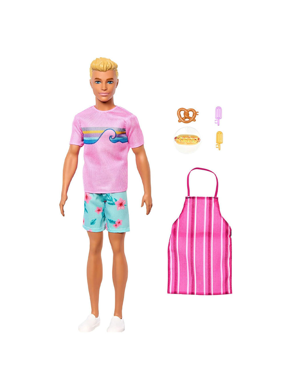 Barbie KEN Mysteries Beach Detectives Bebek ve Aksesuarları JFV65
