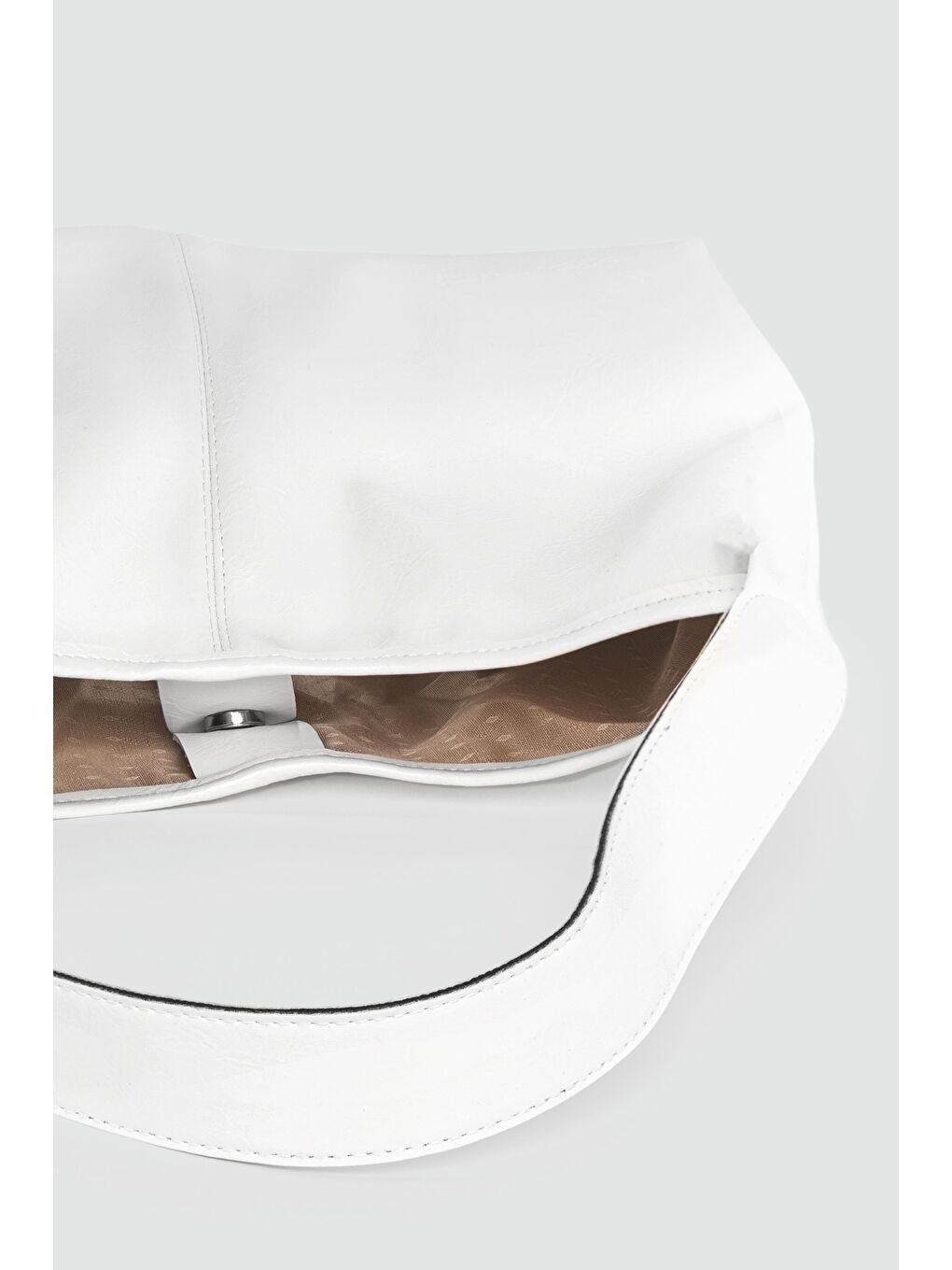 Gina Vintage Omuz Çantası Beyaz-3