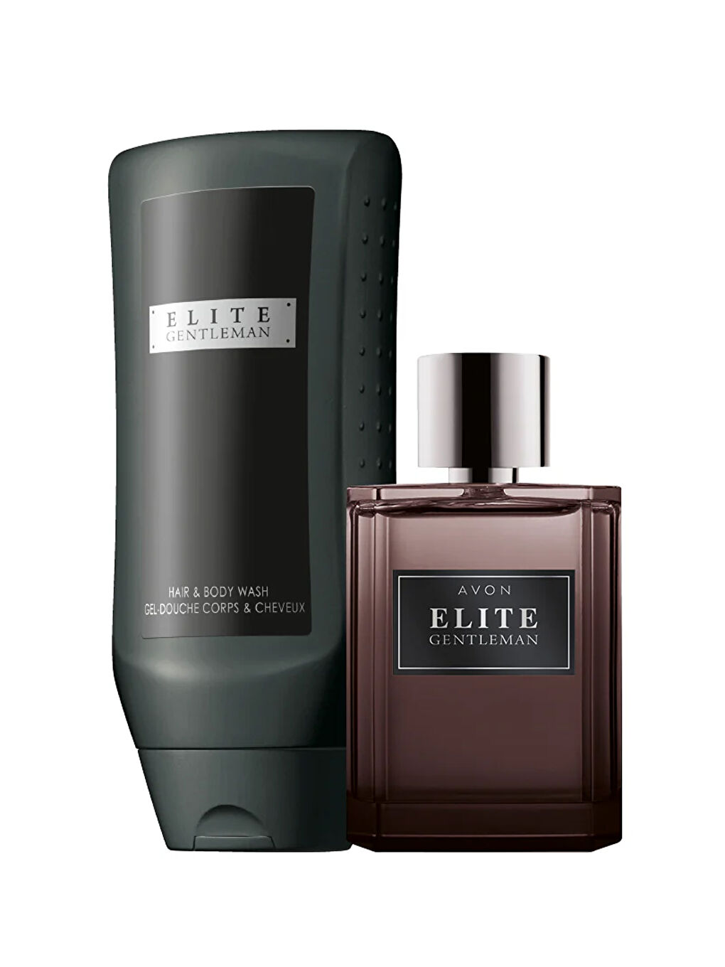 AVON Elite Gentleman Erkek Parfüm ve Saç Vücut Şampuanı Paketi