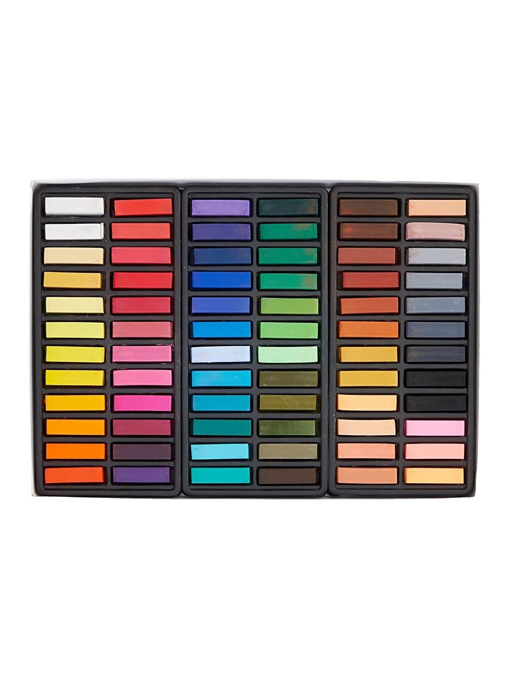 Creative Studio Mini Toz Pastel Boya (Soft), 72 Renk, Yarım Boy, Parlak ve Yoğun Renkler-2