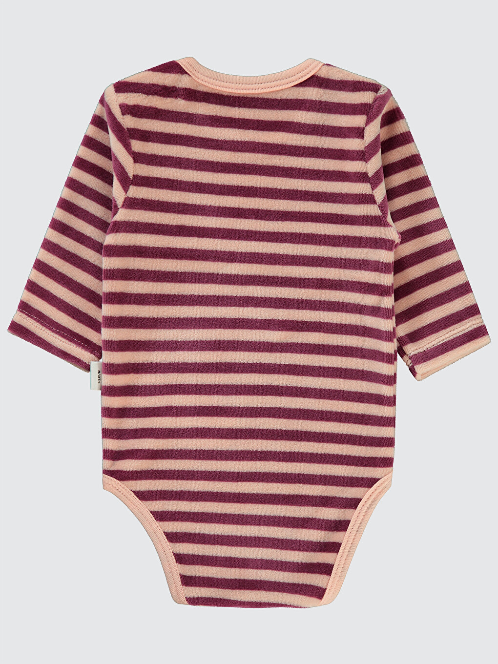 Pembe Baby Bebek Çıtçıtlı Badi 1-18 Ay Somon-1