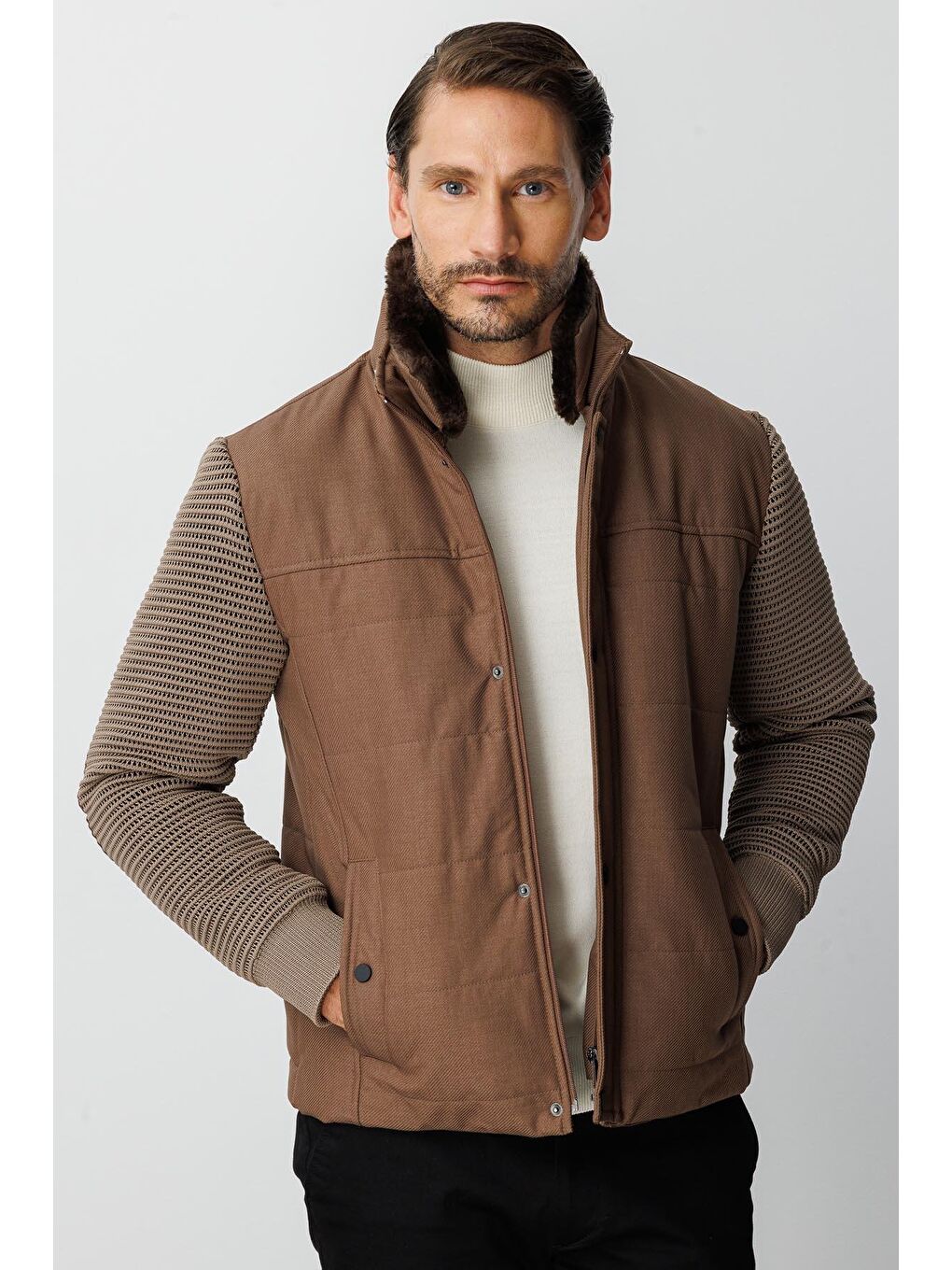 Kahverengi Erkek Kahve Standart Std Mont-2