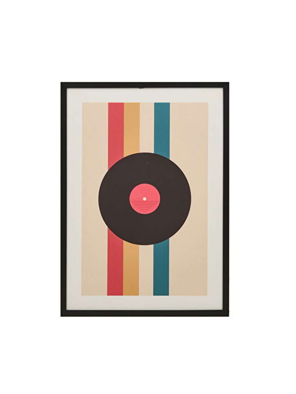 Karışık Deco Registro Tablo - Renkli - 50x70 cm-1