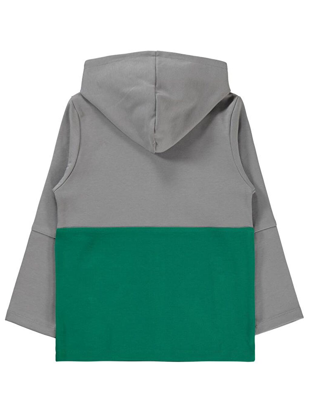 Gri Boys Never Stay Baskılı 6-9 Yaş Hırka