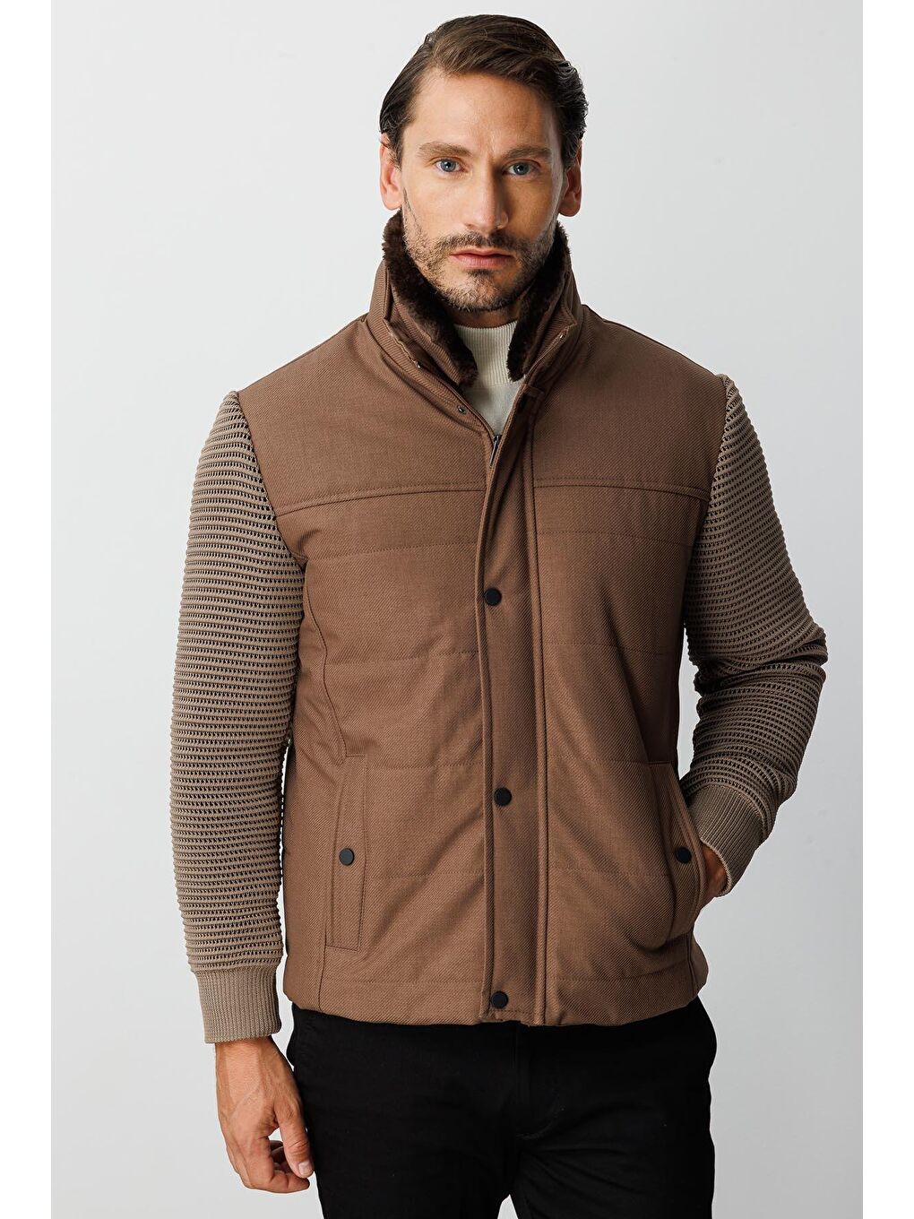 Kahverengi Erkek Kahve Standart Std Mont-7