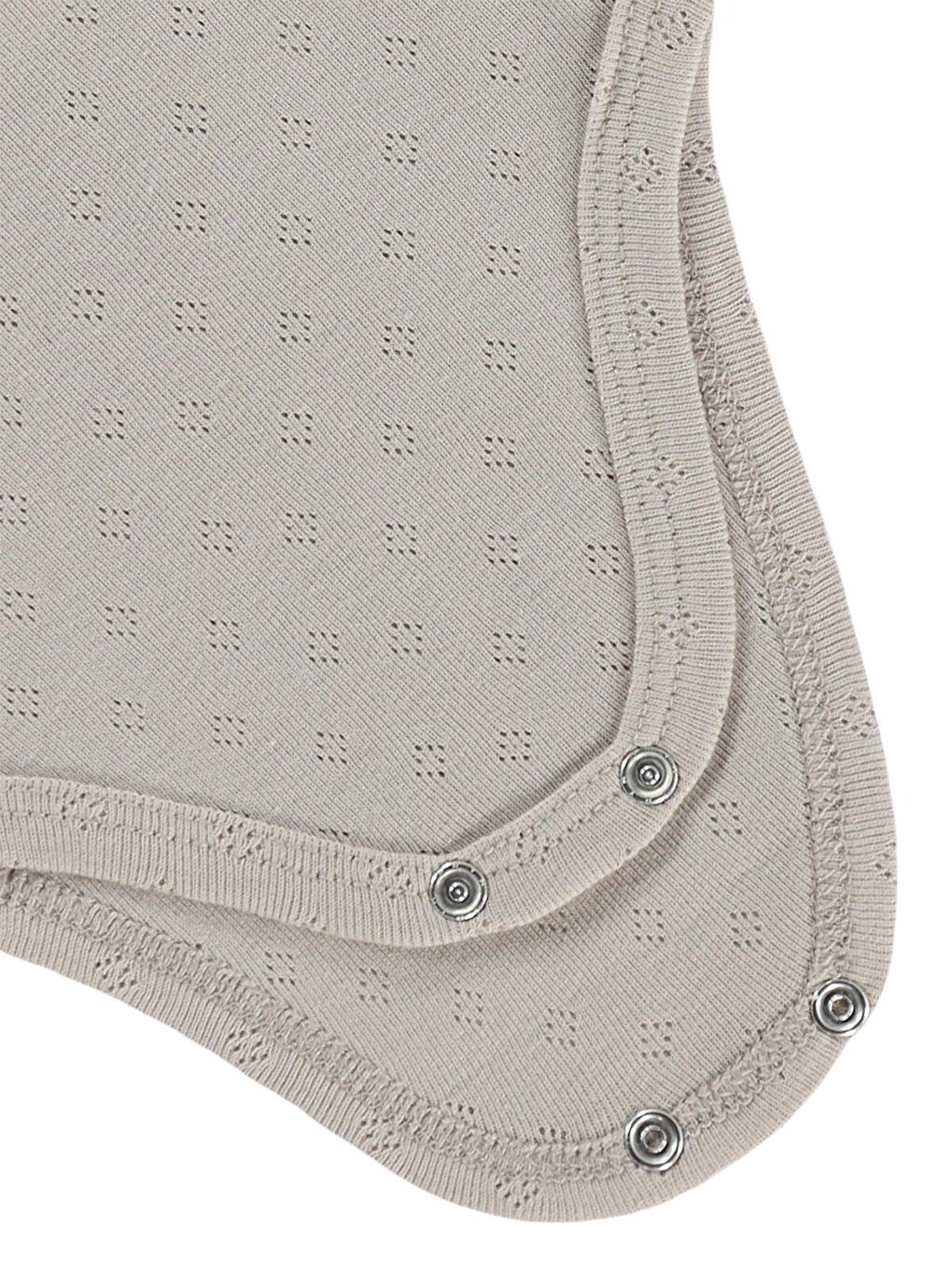 Kahverengi Baby Jakarlı 3-36 Ay Çıtçıtlı Badi - Kahve-2