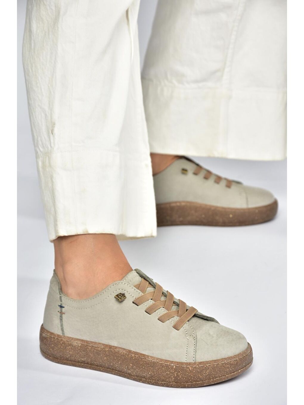 Gri Kadın Sneakers V999060501-4