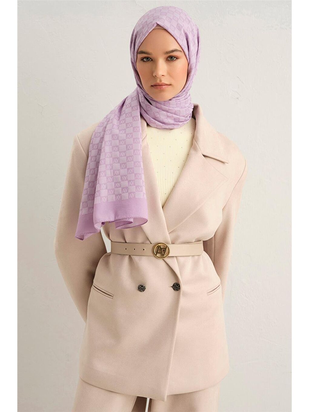 Lila Trend Ultralight Şal 18 52 24016