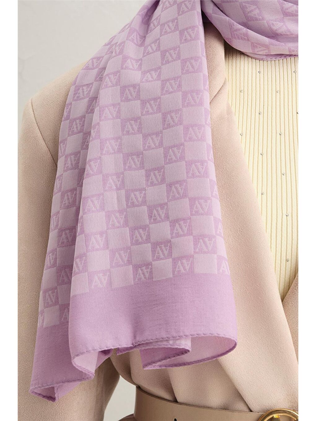 Lila Trend Ultralight Şal 18 52 24016-1