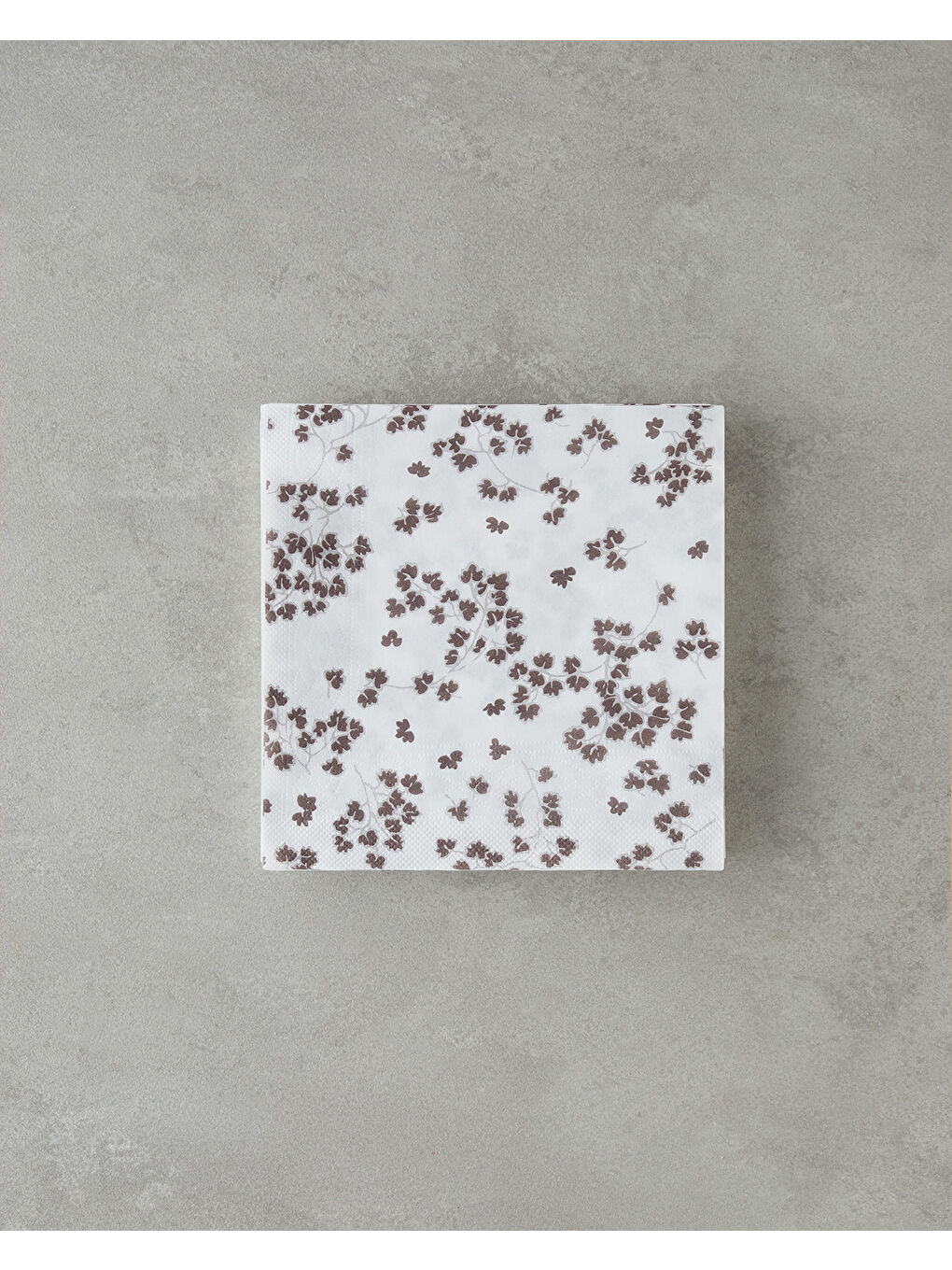 Pointra 20'li Kağıt Peçete 33x33 cm Beyaz-Kahverengi