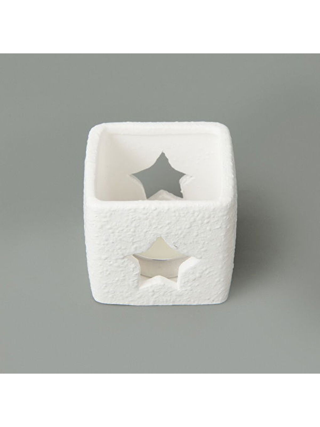 Deco Love Mumluk - Beyaz - 6x6 cm