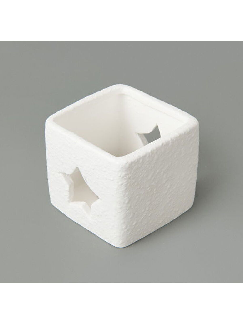 Deco Love Mumluk - Beyaz - 6x6 cm-1