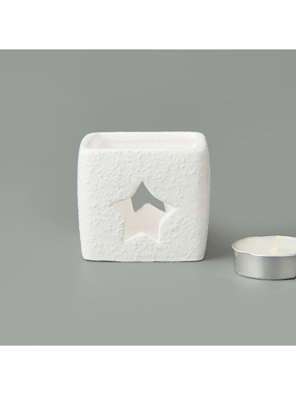 Deco Love Mumluk - Beyaz - 6x6 cm-2