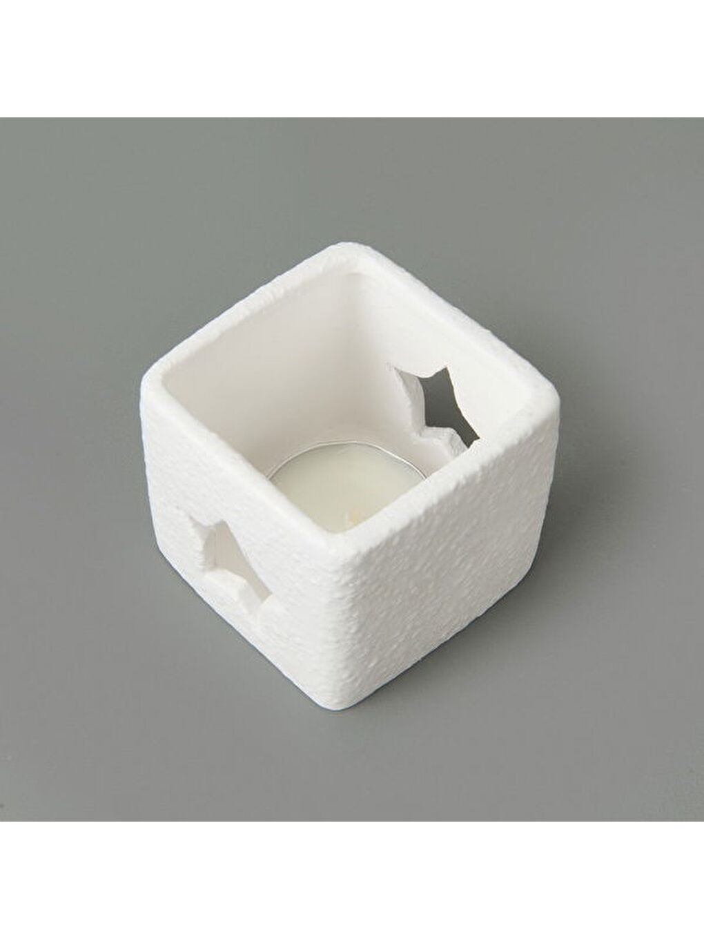 Deco Love Mumluk - Beyaz - 6x6 cm-3