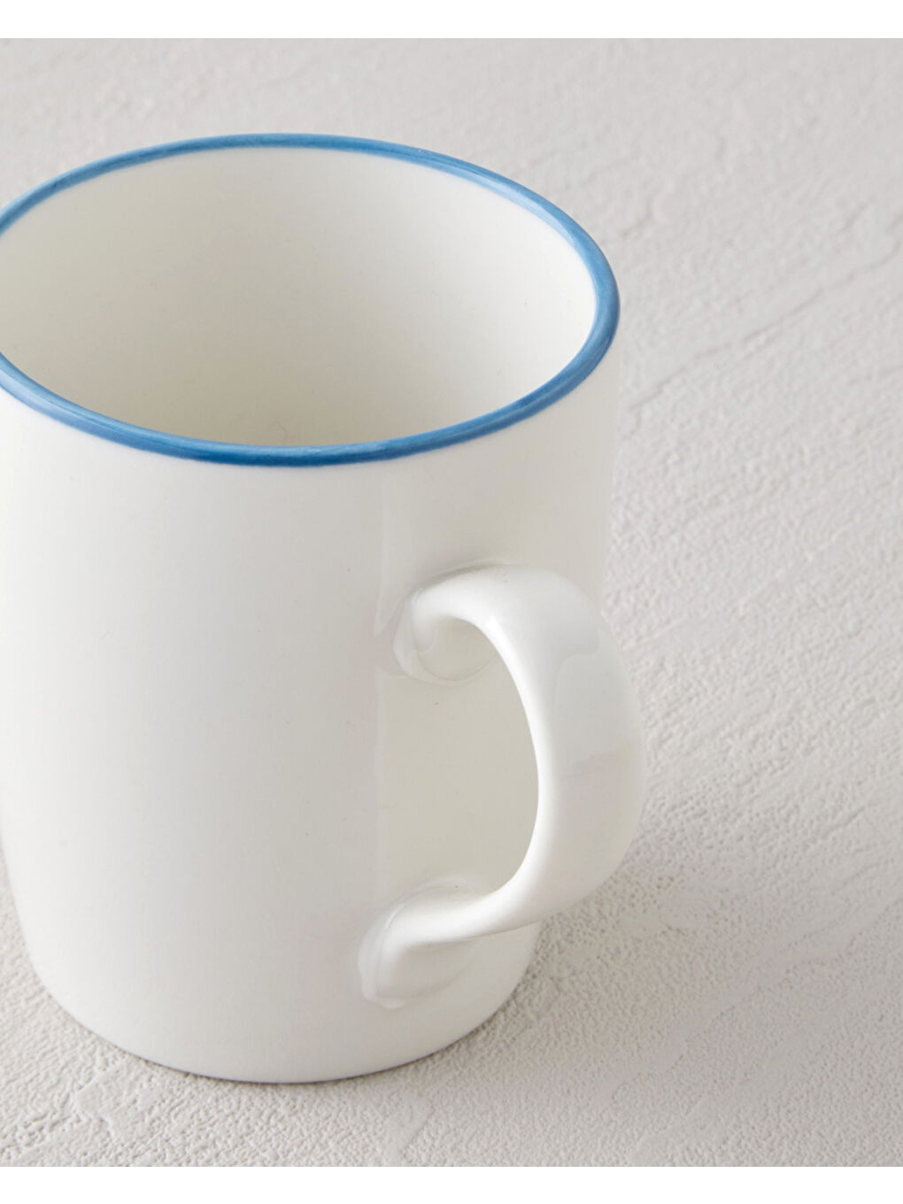 Sway Bone Porselen 2'li Kupa 255 ml Mavi-2