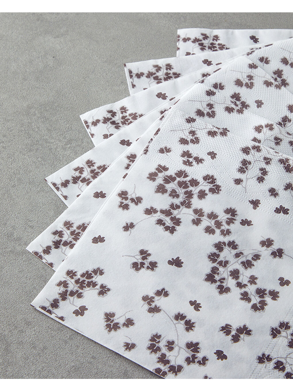 Pointra 20'li Kağıt Peçete 33x33 cm Beyaz-Kahverengi-1