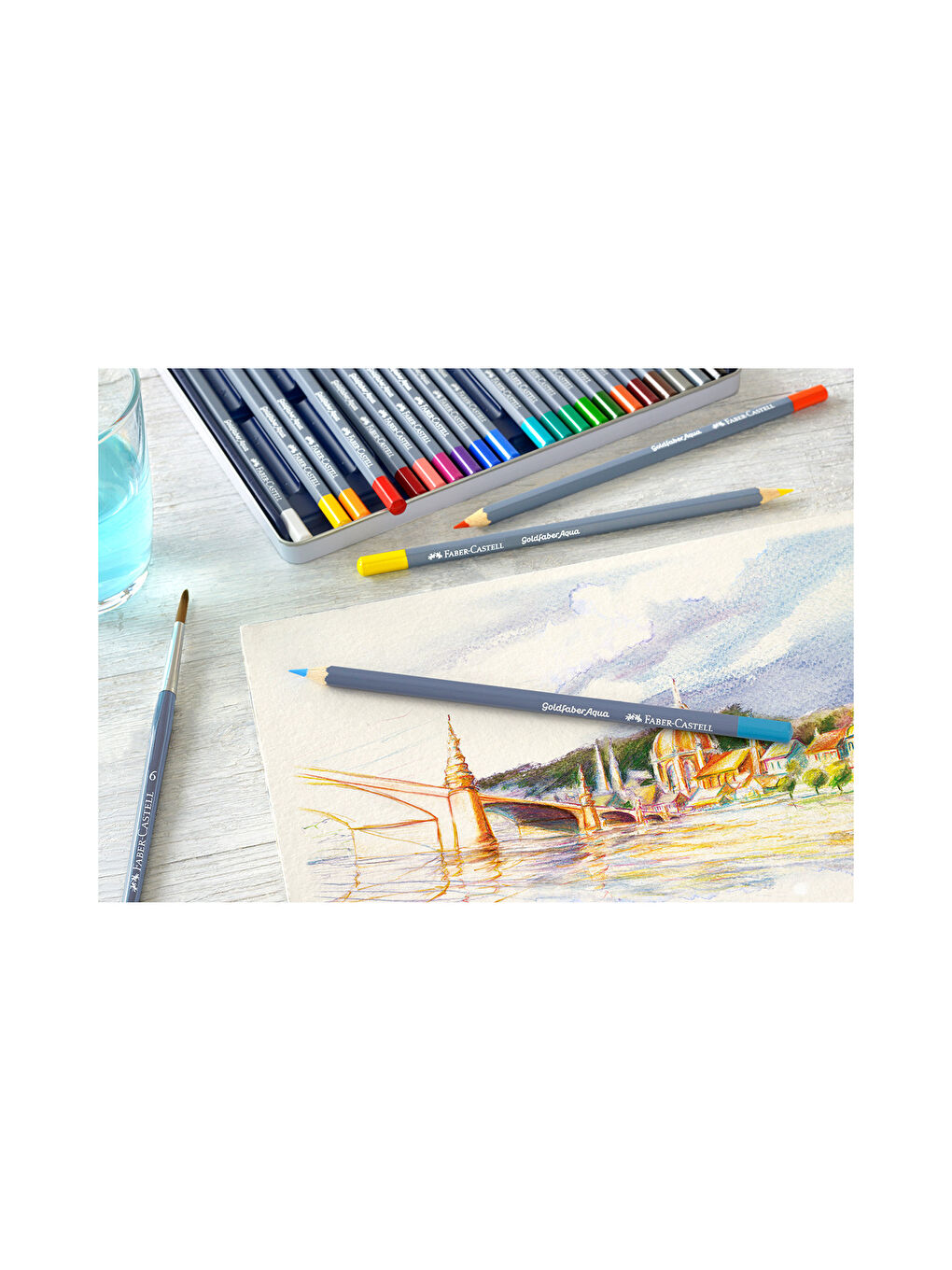 Goldfaber Aquarell Kuru Boya 36'lı-4