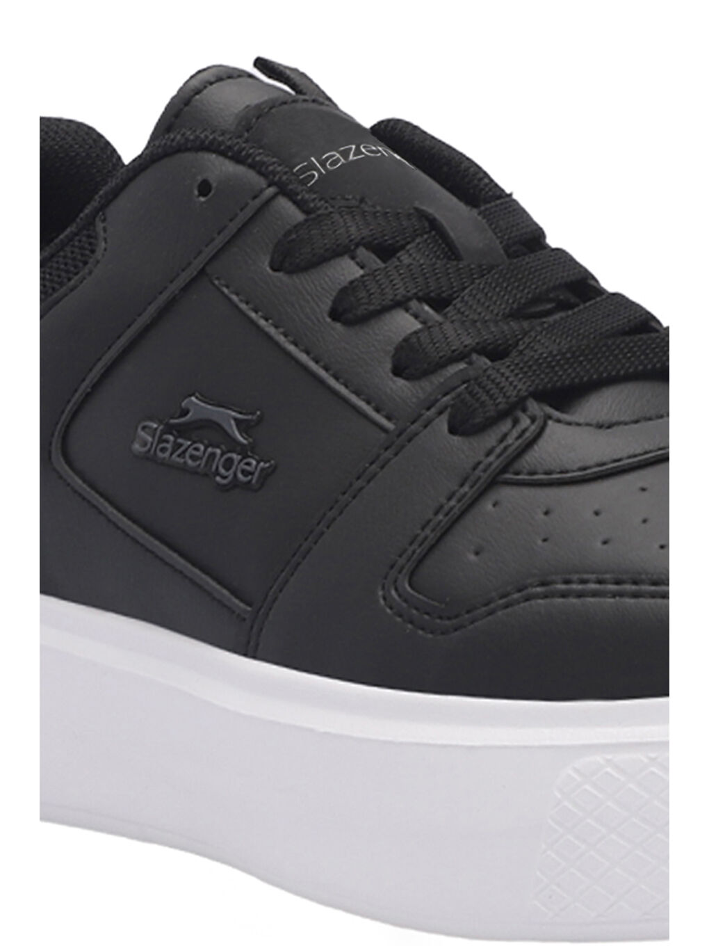 SLAZENGER LONDON I Kadın Sneaker Ayakkabı Siyah / Beyaz - 4