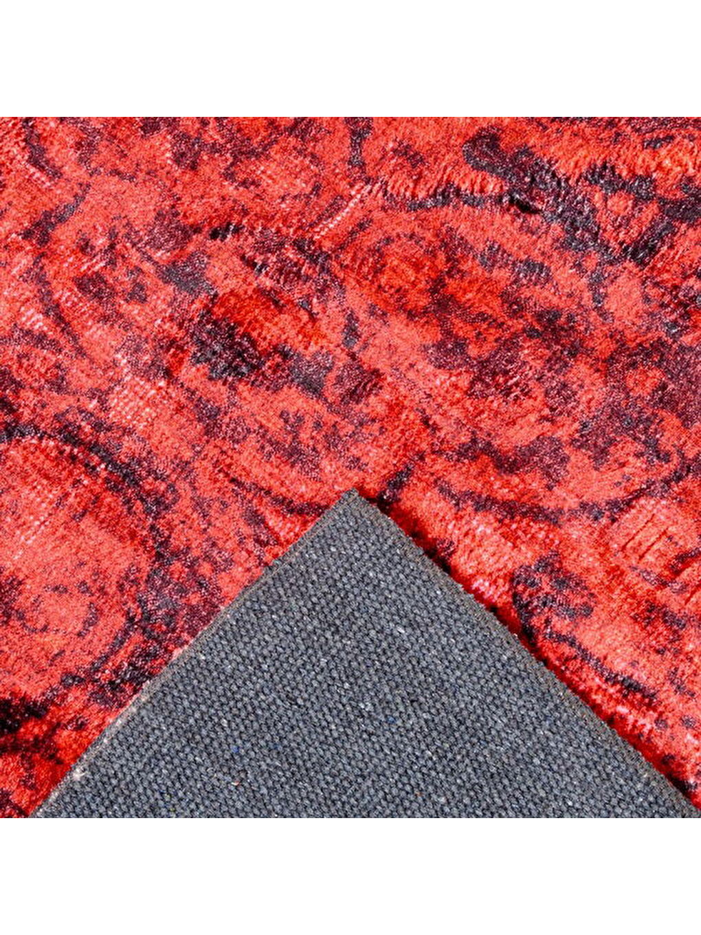 Soft Gazni Makine Halısı - Kırmızı - 160x230 cm-3