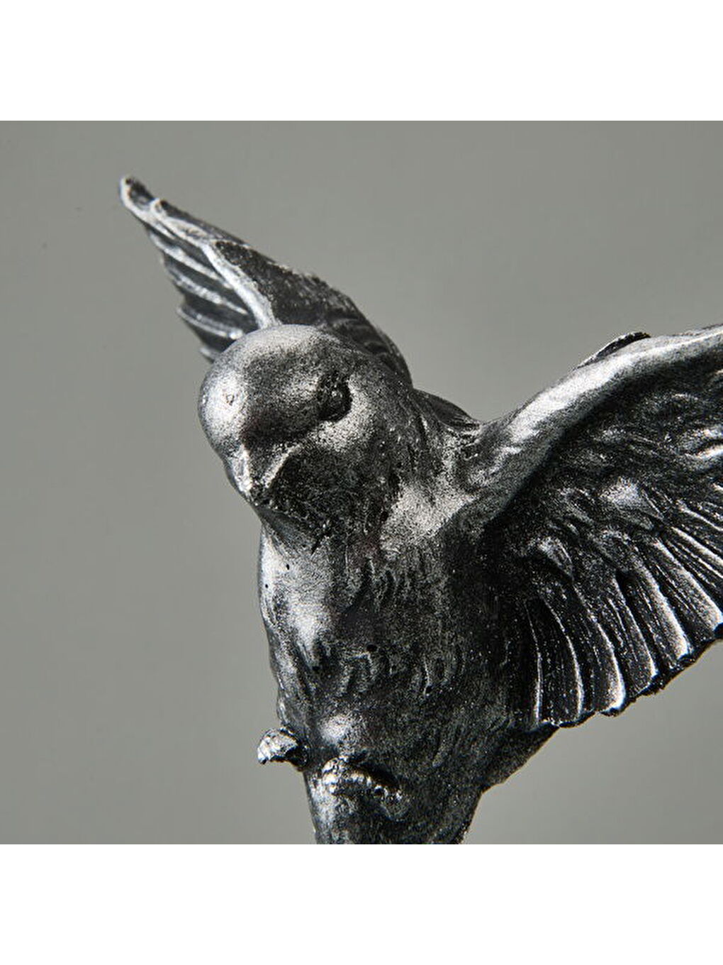 Deco Uccello Dekor - Siyah / Gümüş - 32 cm-2