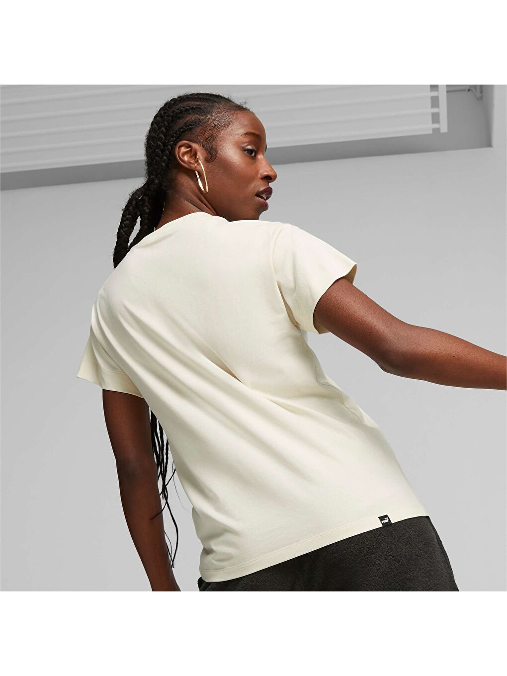 Beyaz HER Kadın Tişört-2