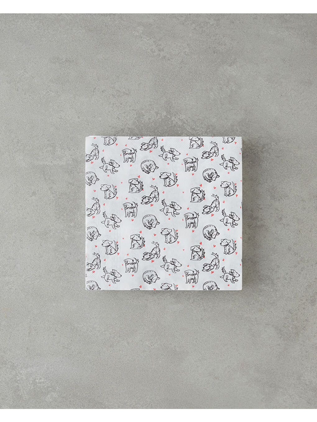 Beyaz Pawzy 20'li Kağıt Peçete 33x33 cm Renkli