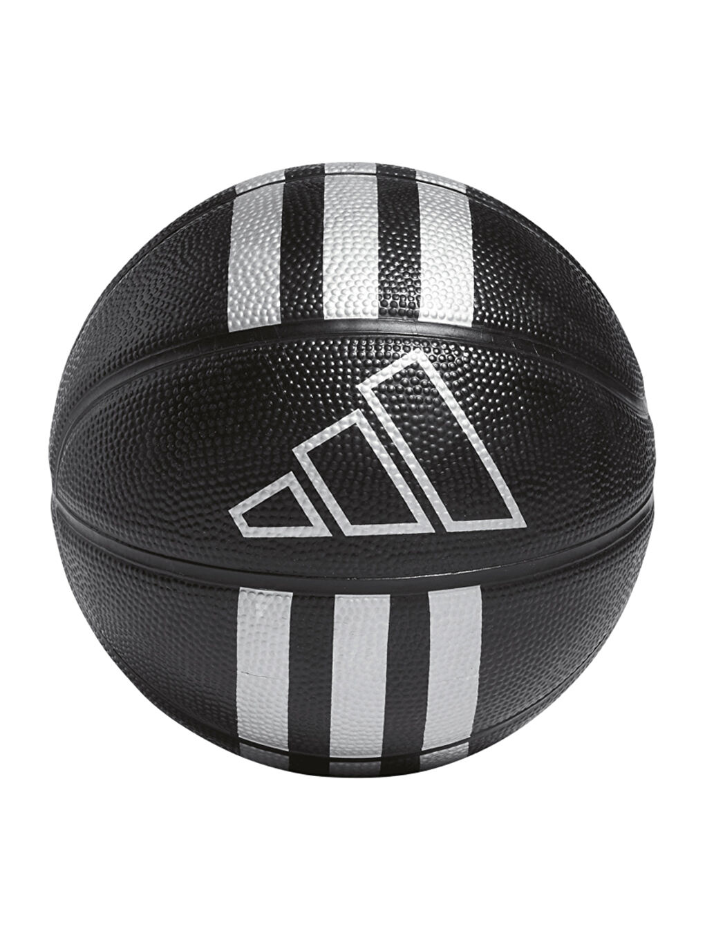 3S Rubber Mini Siyah Basketbol Topu-0
