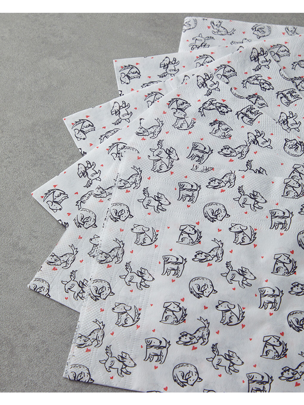 Beyaz Pawzy 20'li Kağıt Peçete 33x33 cm Renkli-1