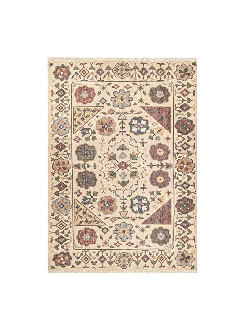 Evidea Karişik Soft Etnik Kilim - Renkli - 160x230 cm