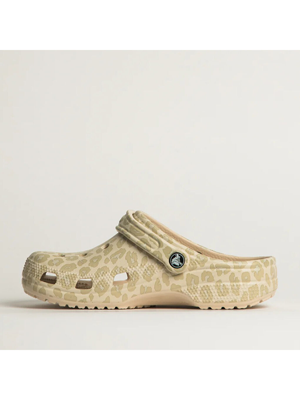 Classic Animal Clog Kadın Bej Terlik-1