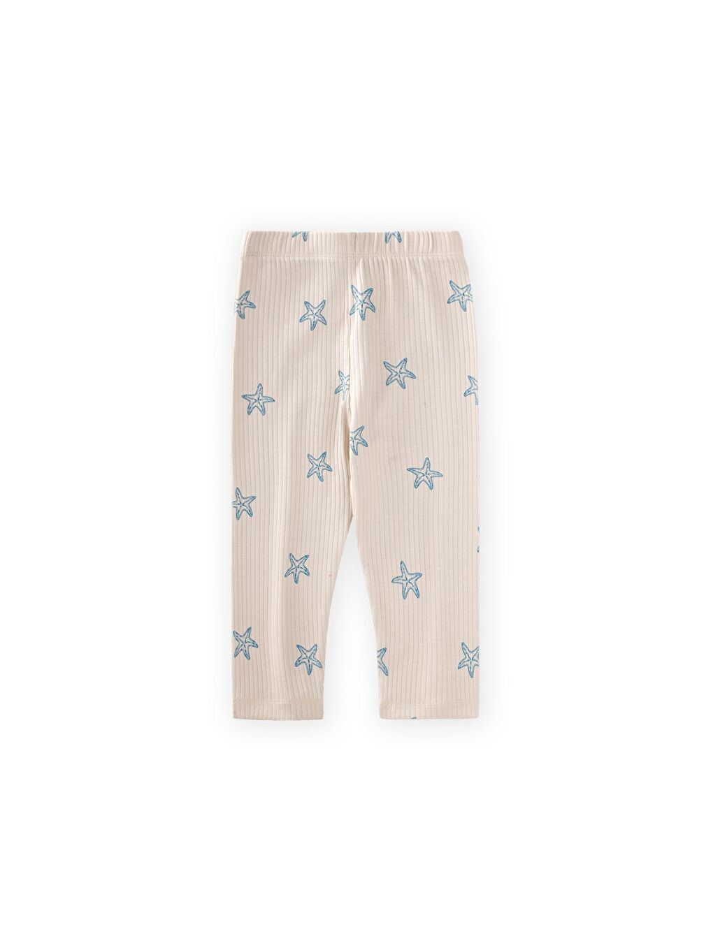 Ekru Tayt 2-10 Yaş Yıldız Desen