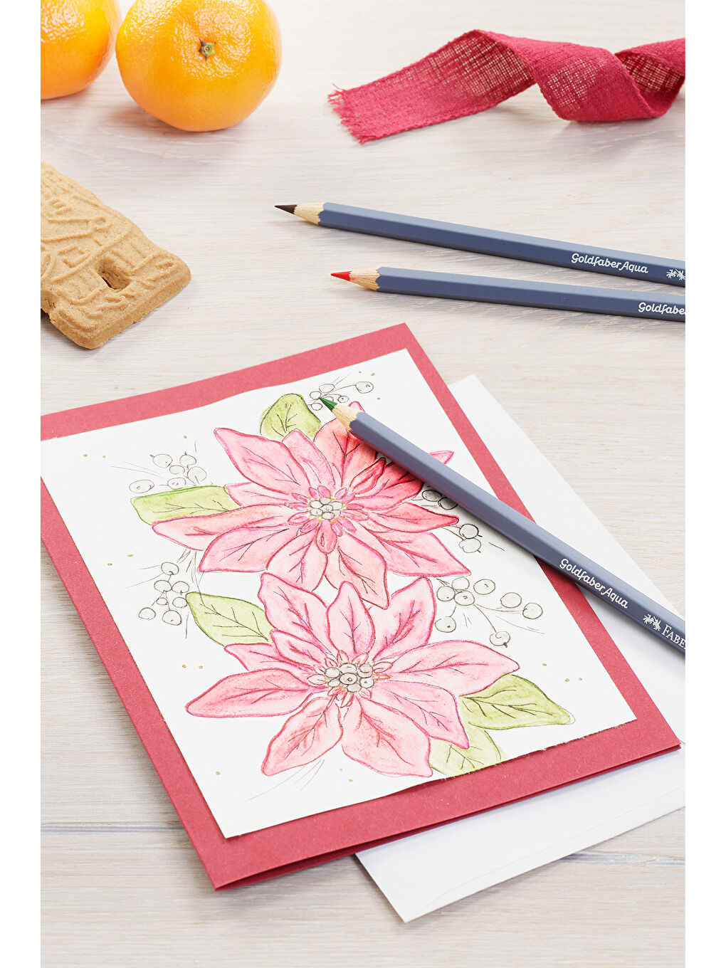 Goldfaber Aqua Boya Kalemi 48 Renk, Suda Çözünebilir, Yüksek Pigmentli, Yumuşak ve Canlı Renkler-5