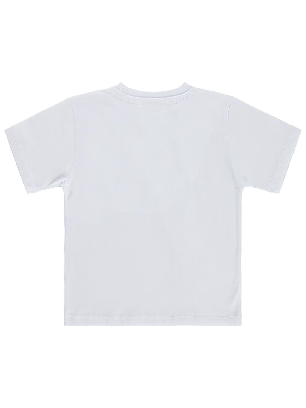 Boys Basic 2-5 Yaş Tişört - Beyaz-1