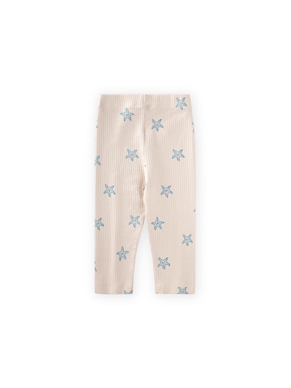 Ekru Tayt 2-10 Yaş Yıldız Desen-1