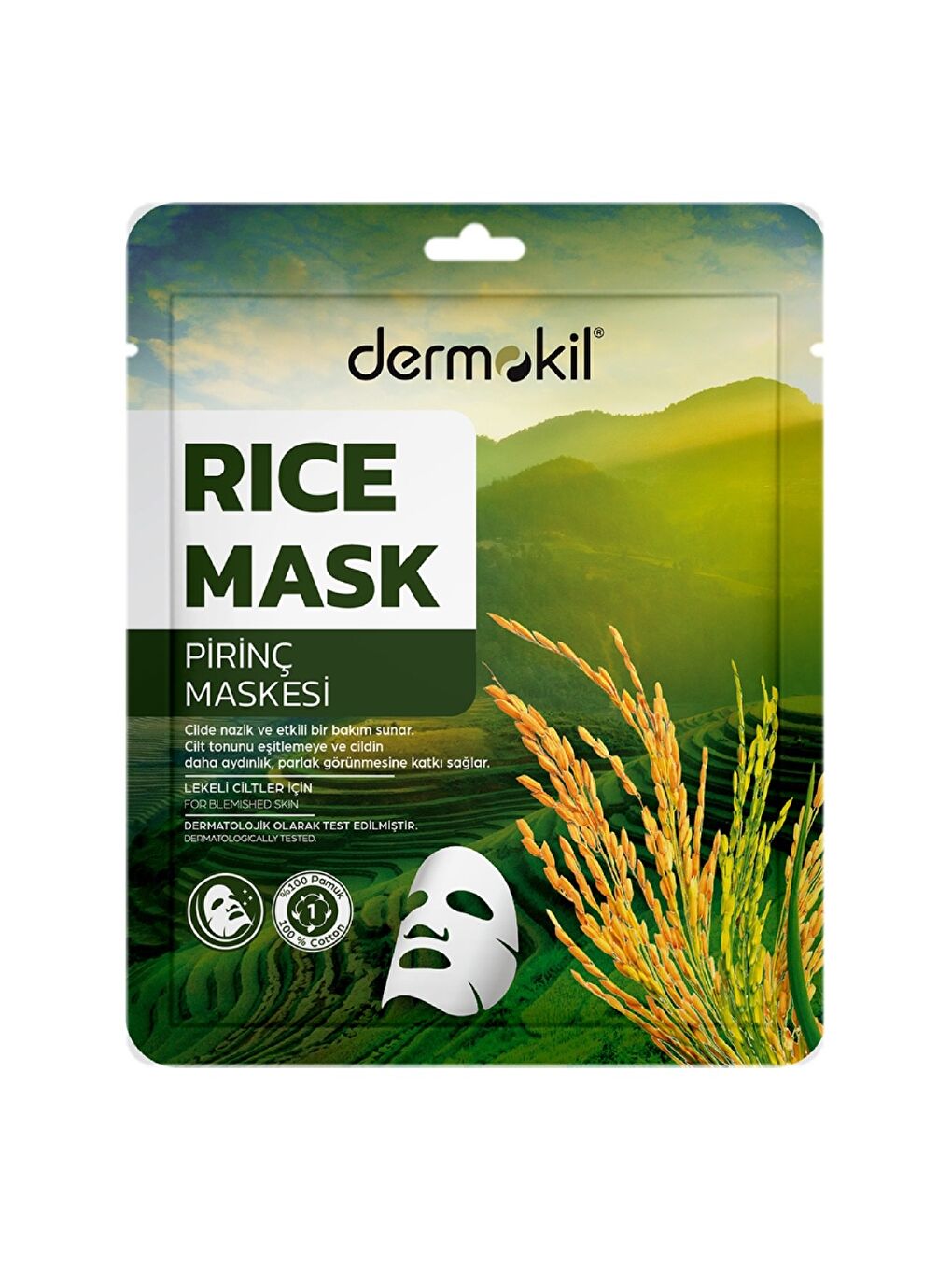 DERMOKIL Karışık Pirinç Maskesi (Lekeli Ciltler İçin) 20 g