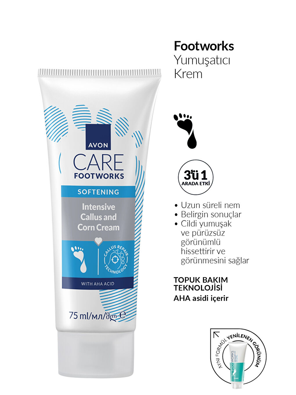 Footworks Yumuşatıcı Ayak Kremi 75ml-1