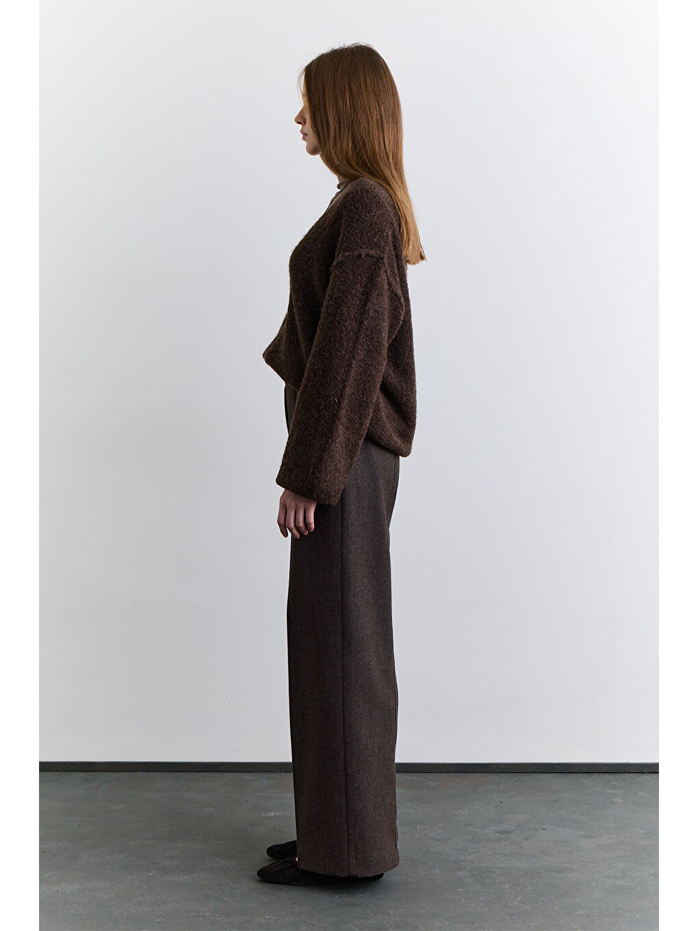 Kahverengi Soft Dokulu Kazak Acı Kahve-4