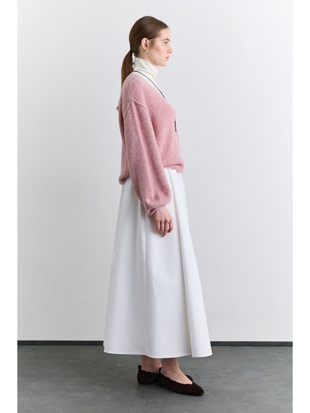 Soft Dokulu Kazak Pembe-4