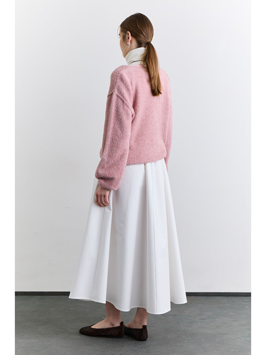 Soft Dokulu Kazak Pembe-5