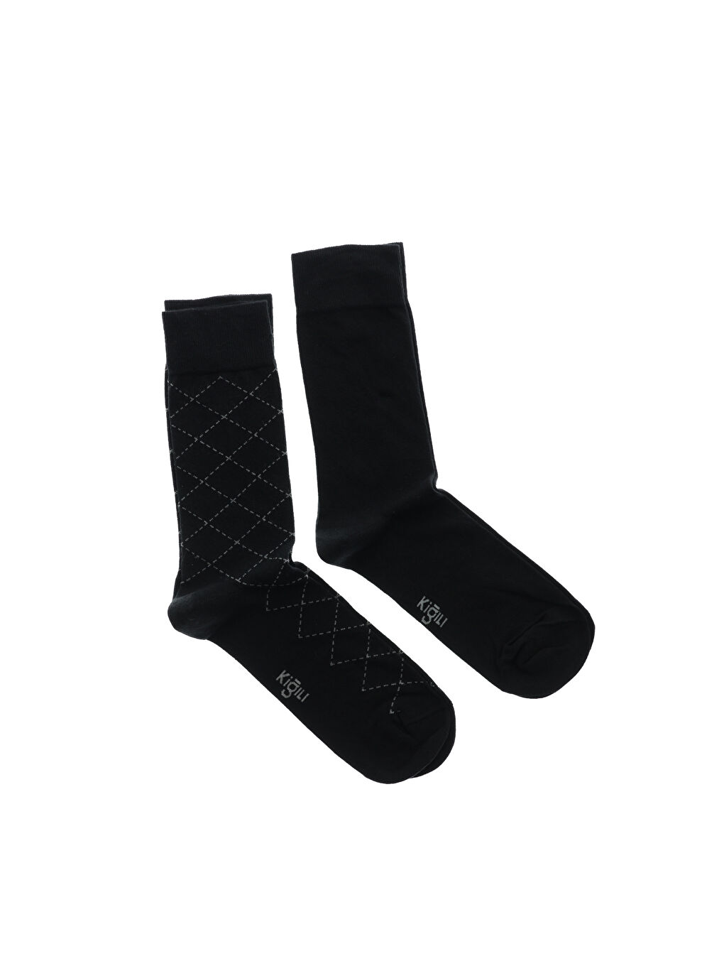 Karışık 5'li Pamuklu Dikişsiz Çorap Seti-1