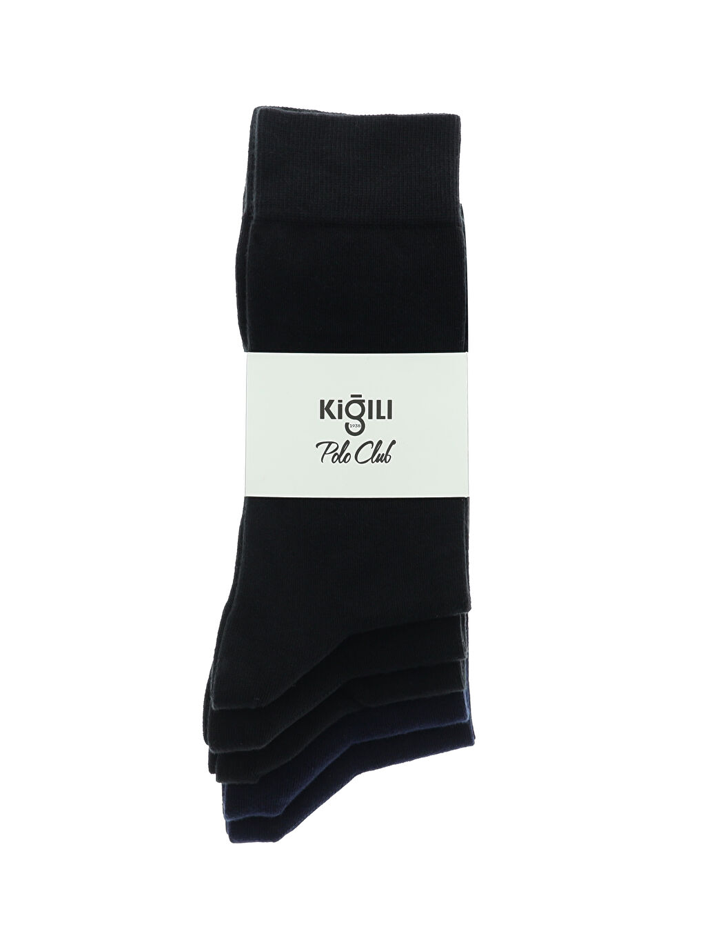 Siyah 5'li Pamuklu Dikişsiz Çorap Seti