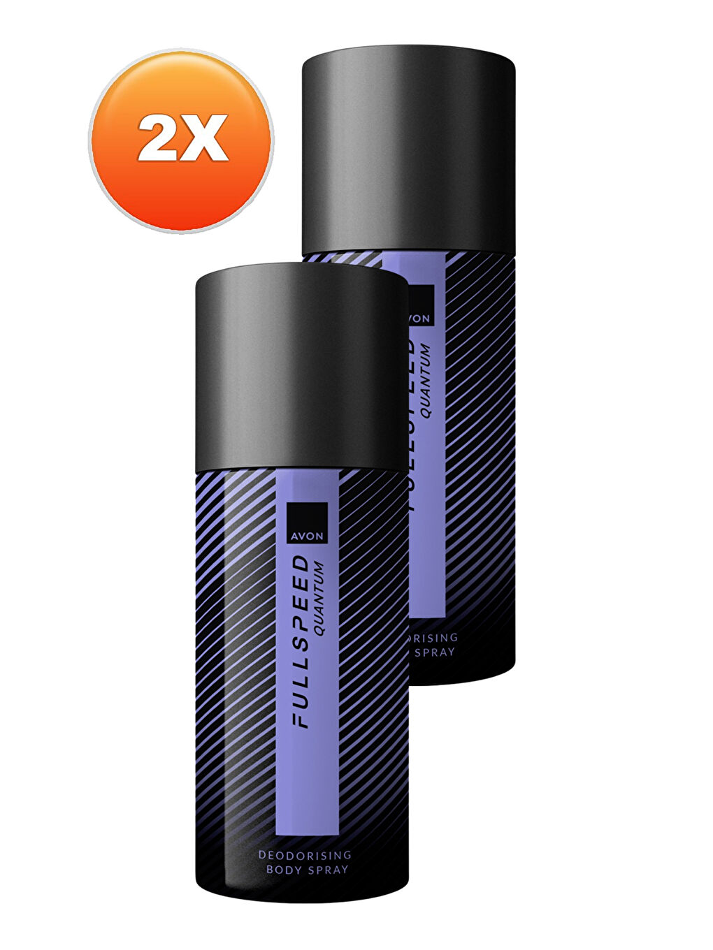 Full Speed Quantum Erkek Sprey Deodorant 150ml İkili Paket-1