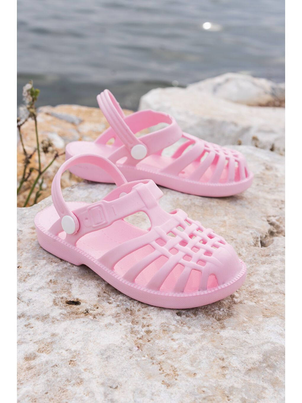 HELY P 3FX Pembe Kız Çocuk Terlik-2