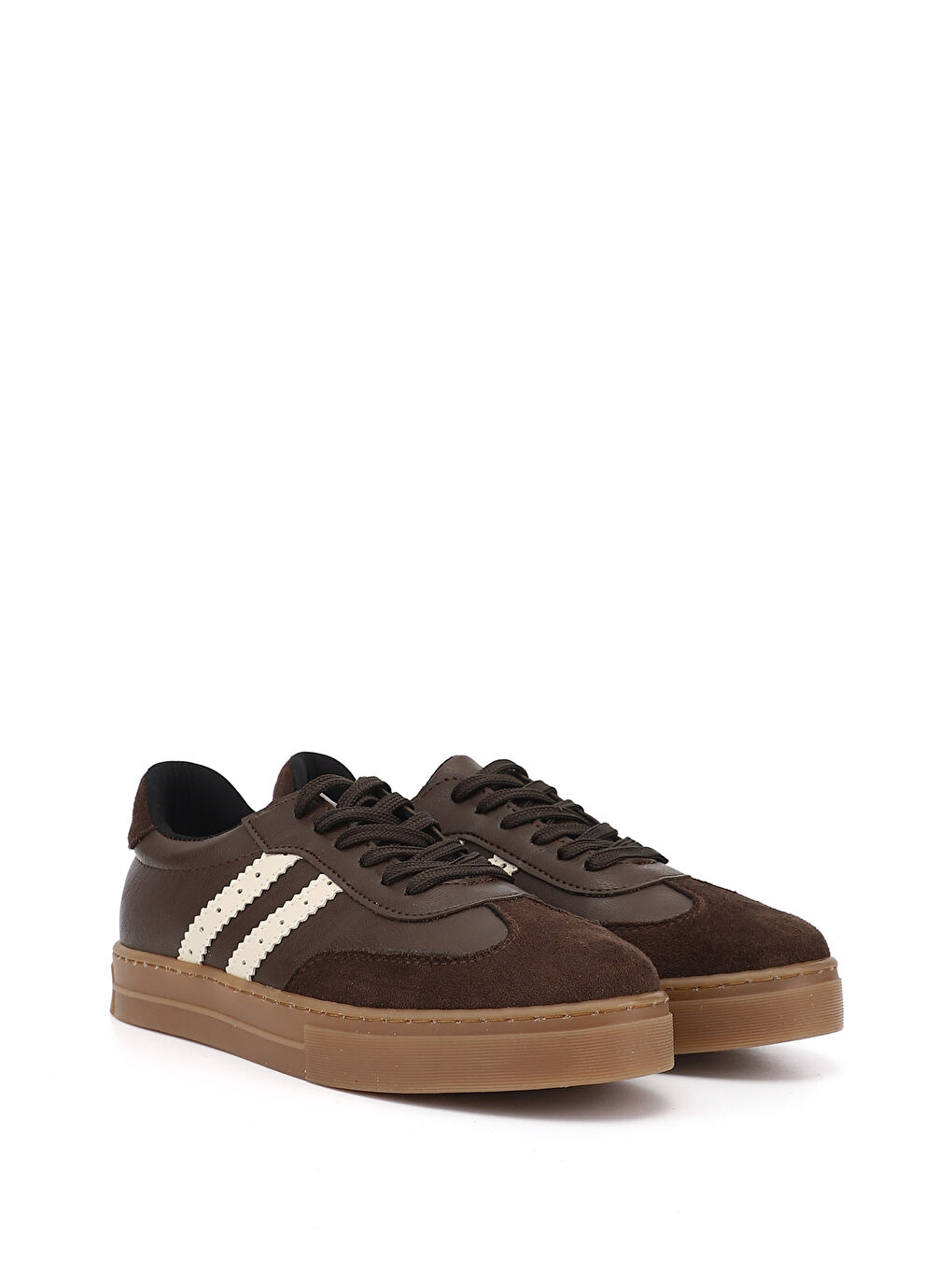 Kahverengi Kadın KAHVERENGİ Bağcıklı Sneaker-1