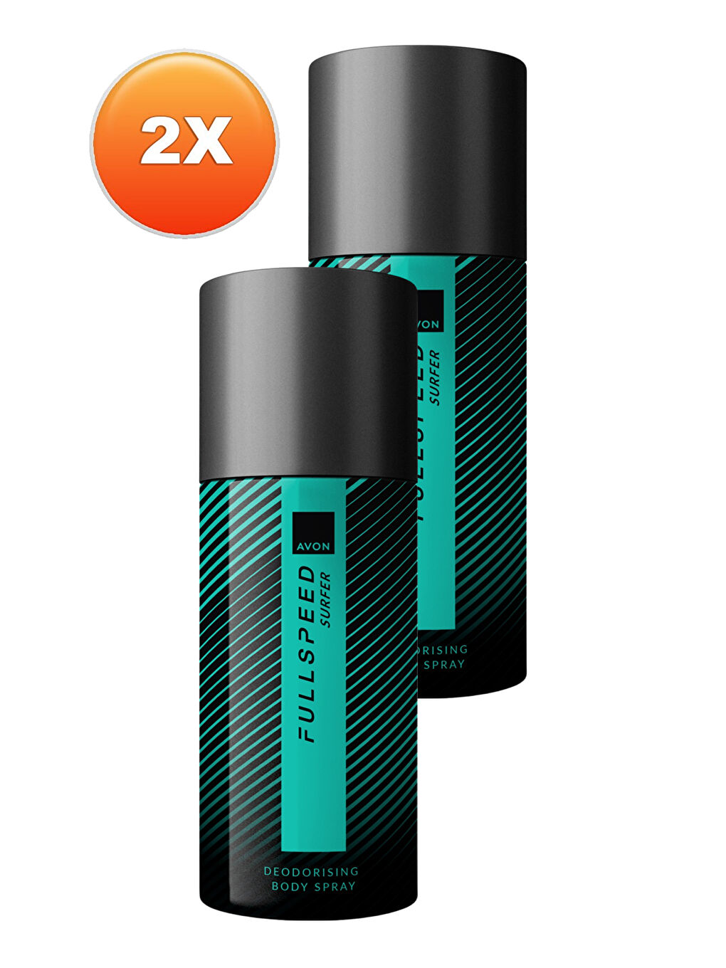 Full Speed Surfer Erkek Sprey Deodorant 150ml İkili Paket-1