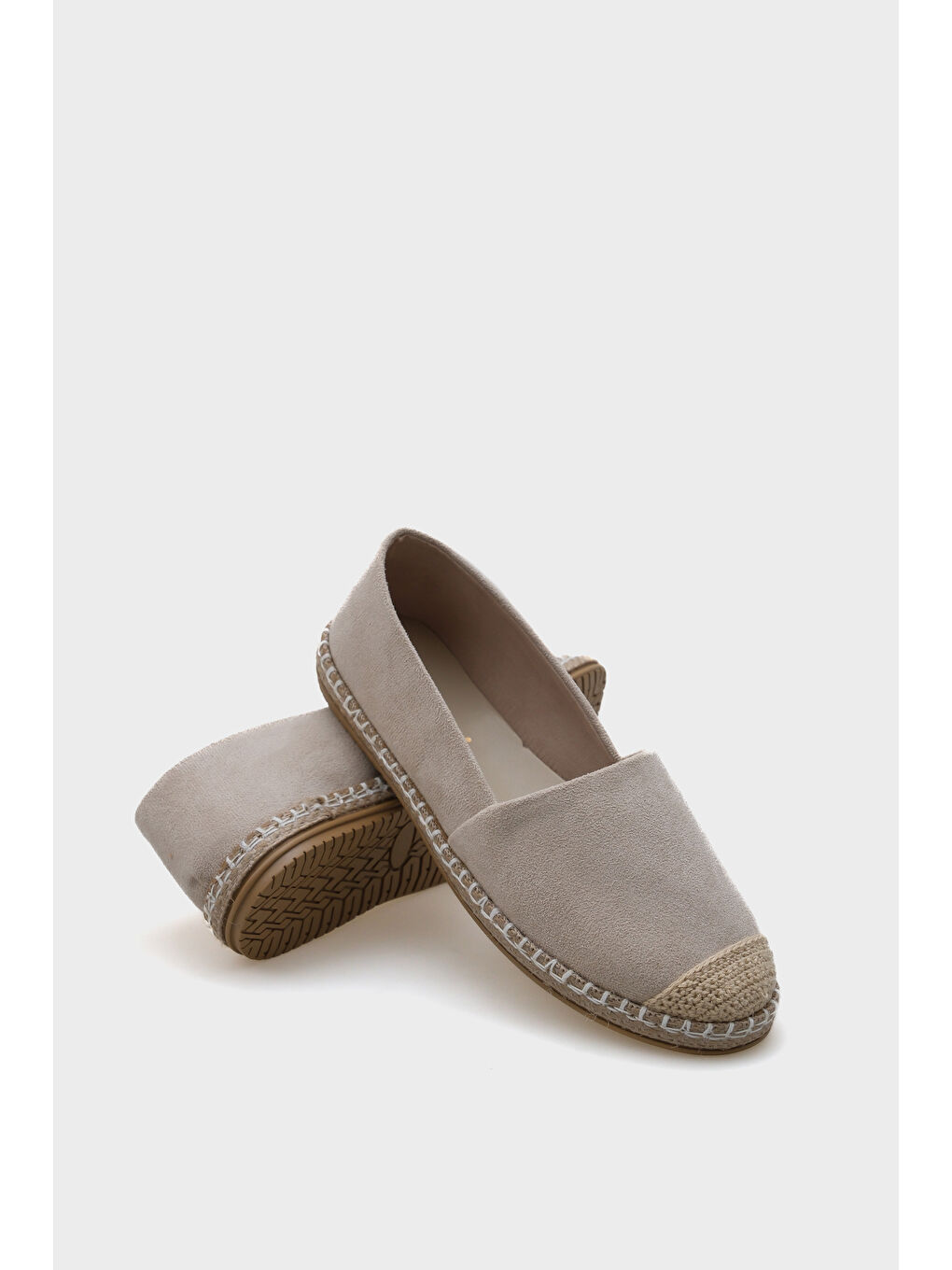 Bej Pasarella Kadın Espadril-4