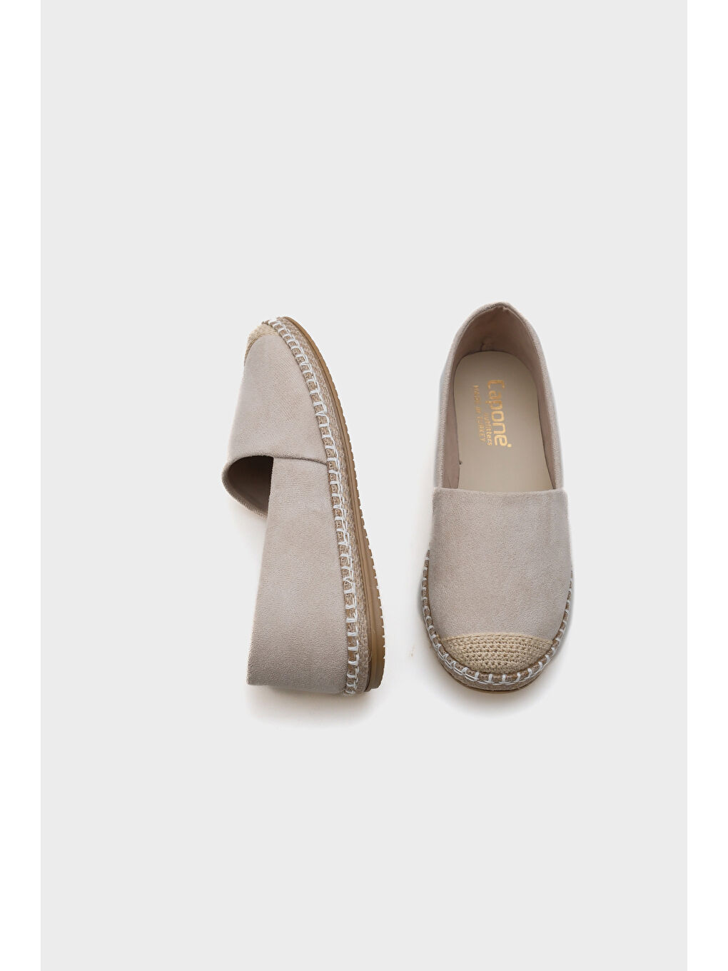 Bej Pasarella Kadın Espadril-5